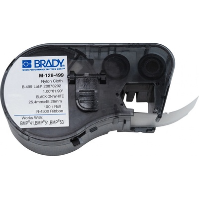 Brady M-128-499 / 131600, etikety 25.40 mm x 48.26 mm