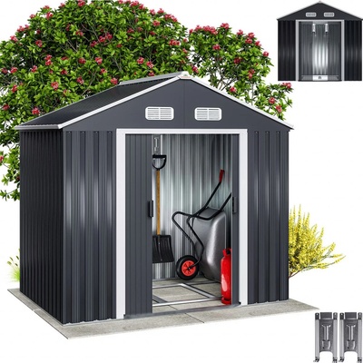 FurniGO A2 196 x 132 x 188 cm antracit – Zboží Mobilmania