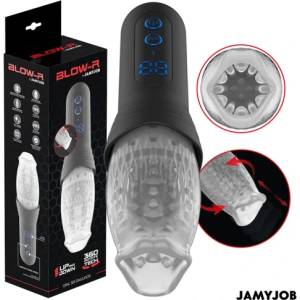 Jamyjob - blow-r мастурбатор с тласкащи и ротация