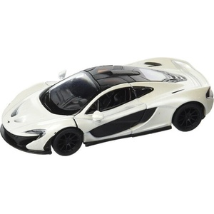 Kinsmart Метална количка Kingsmart - McLaren P1, 1: 36, бяла (59118)
