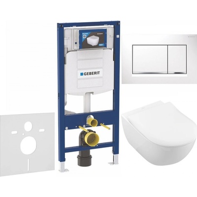 Villeroy Boch Geberit Duofix s tlačidlom Sigma30 111.300.00.5 NI5