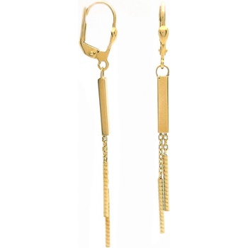Šperk Holíč zlaté visacie náušnice ZN137