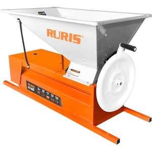 RURIS Гроздомелачка ръчна 57 л, 800-1000 кг, ruris ht100 - алуминиеви ролки, отделяне на чепки (ht 100)