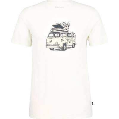 Stoic Мъжка тениска Stoic Hemp30 UtbySt. Print Tee T-shirt - Blanc White (216-8473-0112)