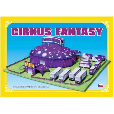 Cirkus Fantasy stavebnice papírového modelu – Zboží Dáma