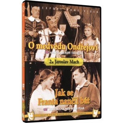 O medvědu Ondřejovi/Jak se Franta naučil bát - (2 filmy na 1 disku) - box DVD