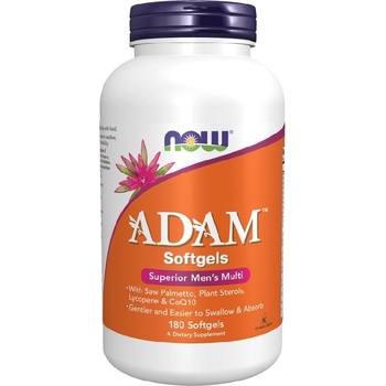 NOW NOW Adam Men's Multiple Vitamin, 180 Softgels
