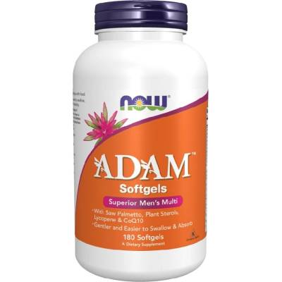 NOW NOW Adam Men's Multiple Vitamin, 180 Softgels