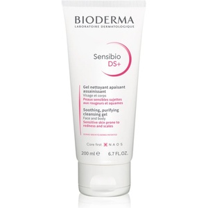 BIODERMA Sensibio DS+ Gel Moussant почистващ гел за чувствителна кожа на лицето 200ml