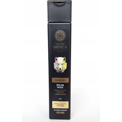 Natura Siberica for Men Arctic Wolf šampón a vlasový kondicionér 2v1 250 ml