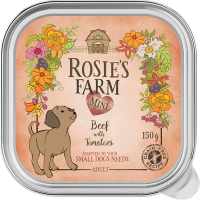 Rosie's Farm Mini hovězí s rajčaty 6 x 150 g