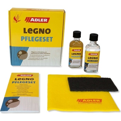 ADLER Legno Pflegeset - pečující sada na olejovaný nábytek