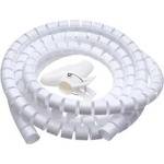  Oem cc20w гъвкави кабелни връзки 1 м, бели (cc20w)