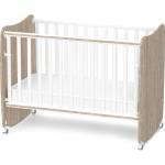 Lorelli Бебешка кошара Lorelli Premium - Stars, 60 x 120 cm, бяло/кехлибар (10150610035A) - baby