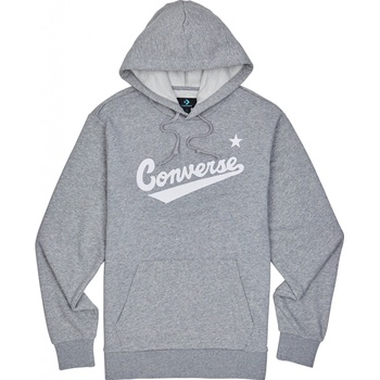converse FLEECE SCRIPTED LOGO PULLOVER HOODIE mikina US 10019004-A05
