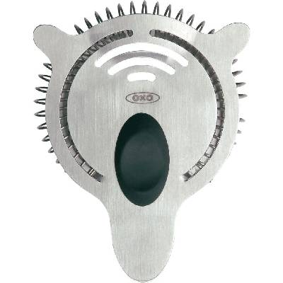 Barmanské sítko STEEL 10 cm, stříbrná, nerezová ocel, OXO