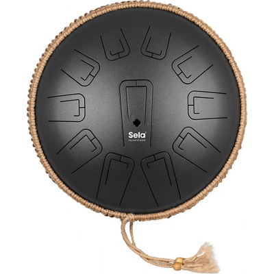 SELA Unity Tongue Drum 13" C Minor Black 432 Hz
