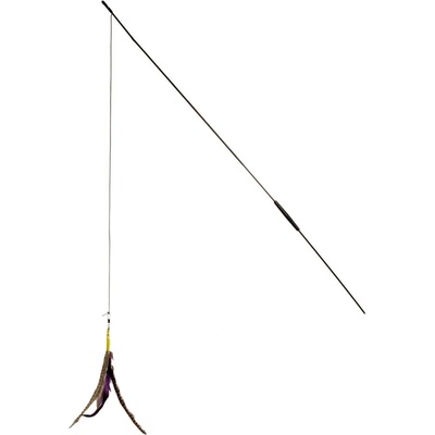 Flamingo cat toy - Играчка за котки - въдица с перо