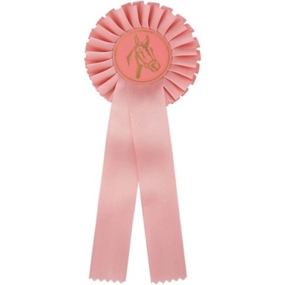 Kokarda jednořadá K1 růžová – Zboží Dáma