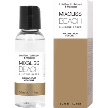 Image 1 of Mixgliss Silicone Lubricant Beach Coconut 50ml