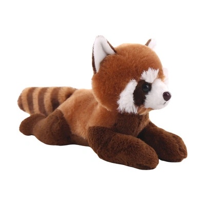 Panda červená ležící 26 cm