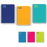  Бележник BW Polka Dots A5 40 л, тв. к, сп, редове (A5 40)