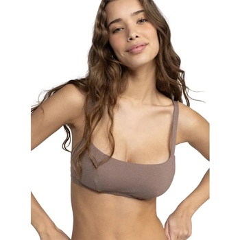 Roxy Lasca Uw Dcup bikini top - Brown (Deep Taupe)