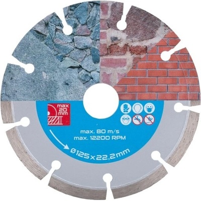 FESTA Kotouč diamantový diamant 125x22. 2x2. 2mm segment