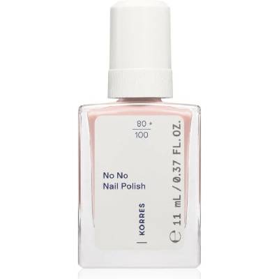 Korres No No Nail Polish pečující lak na nehty odstín 25 Beigy Pink 11 ml