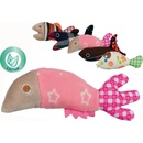 TRIXIE Plyšová/látková rybka s catnipem 9-12 cm