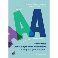 Skloňovanie podstatných mien v slovenčine s korpusovými príkladmi
