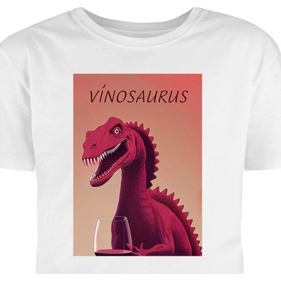 Tričko s potlačou Vínosaurus