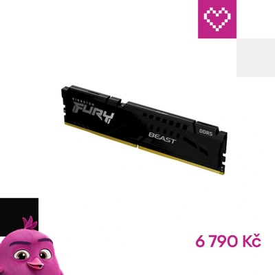 Kingston DDR5 16GB 6000MHz CL30 (1x16GB) KF560C30BBE-16
