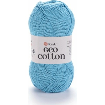 Yarn Art příze Eco Cotton_765 tyrkysová