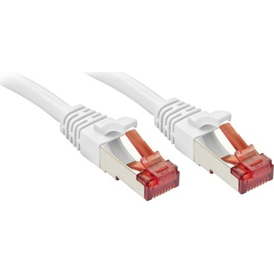 Lindy 47801 RJ45 CAT 6 S/FTP 30m bílý