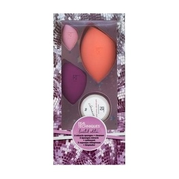Real Techniques Miracle Beauty Blender Sponge Set with Makeup Brush Cleaner