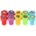 Teddies Самонабиващи се печати Моите първи животни пластмаса 10бр (00850664)