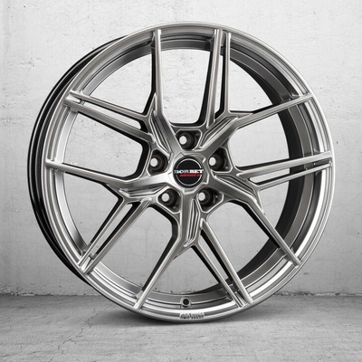 Borbet QX 8x19 5x112 ET44 hyper black silver