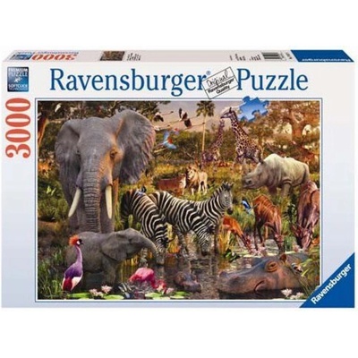 Ravensburger 3000 afrických zvířat