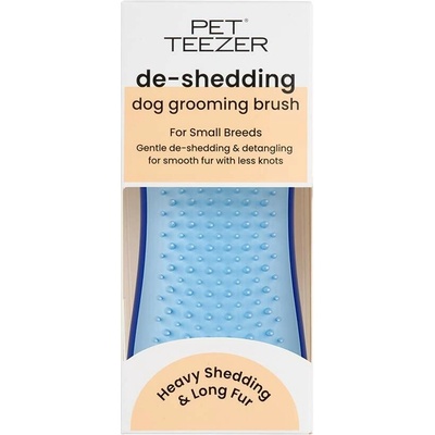 Tangle Teezer Pet Teezer De-shedding small blue kartáč na psy 1 ks
