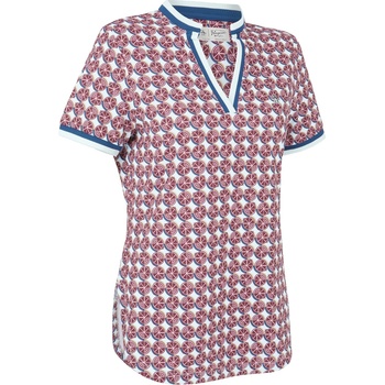 Image 1 of Original Penguin Golf Блуза с яка Original Penguin Golf Women's Short-Sleeve Performance Polo Shirt - Cordovan