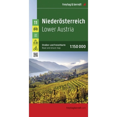 Freytag&Berndt Dolné Rakúsko 1: 150 000