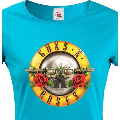 Dámské tričko Guns N’ Roses Modrá