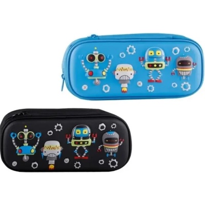 SAMPACK Несесер MP 3D релефен с два ципа SAMPACK Robot