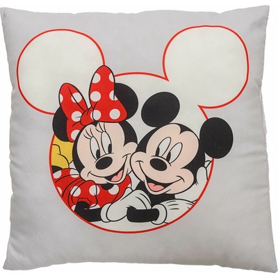 Textilomanie vankúš MICKEY MOUSE Krémová 40x40
