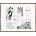 STYLER Рамка за 6 снимки Kyoto с бяло паспарту 40 x 50 см кафява (RA-15128)