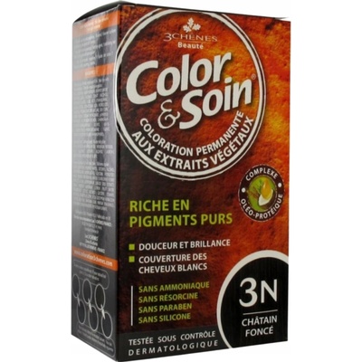 Color & Soin Odolná barva tmavě hnědá 3N