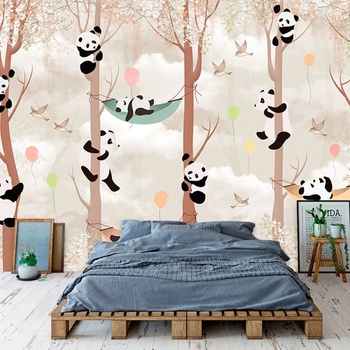 Image 1 of Art gift Фототапет Панди