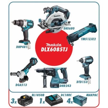 Image 1 of Makita DLX6085TJ