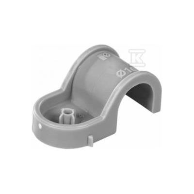 Rawlplug Plastic holder for installation tubes, single, floor, reinforced PA, diameter 22 mm R-SC40-PCS-22